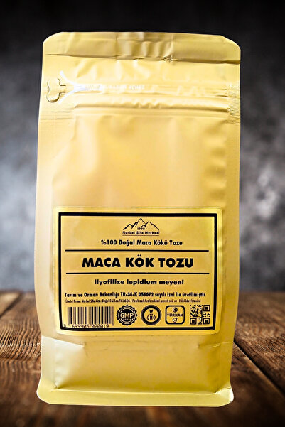 Nurbal Şifa Merkezi Maca Kökü Tozu Liyofilize 400 gr