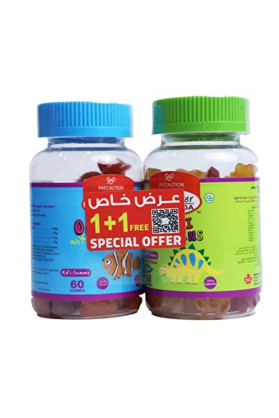 purever canada أوميغا 3 للأطفال + فيتامينات متعددة (1+1)