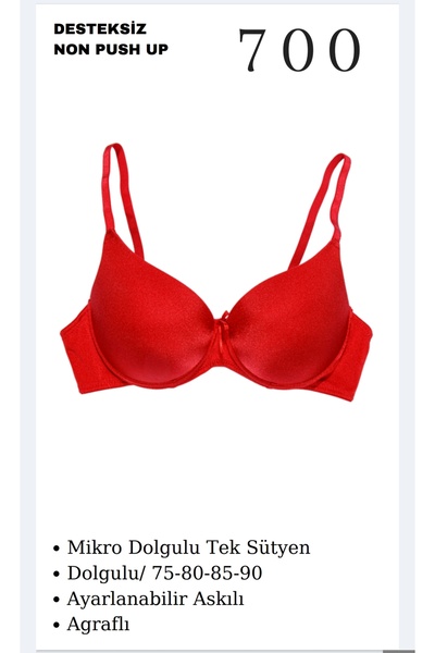 CHARM Tılsım lingerie women's micro unpadded single bra