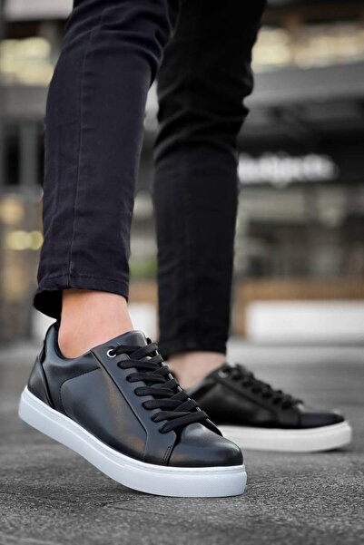 Mhoda Shoes حذاء رياضي رجالي من الجلد برباط للاستخدام اليومي طراز RLX-BX1 CBT...