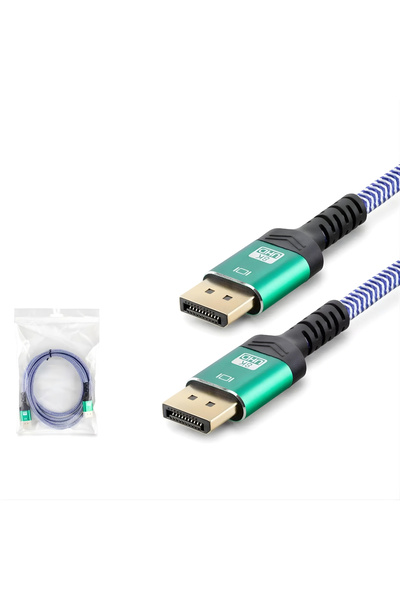 MN6 Mn306Dk 8K Displayport 1.4 144Hz Braided High Speed Gaming Cable