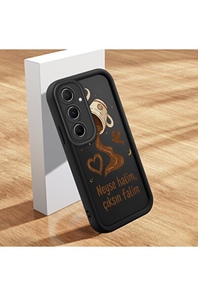 Hontinga حافظة هاتف من السيليكون الناعم المتوافقة مع هاتف سامسونج جالاكسي A55...