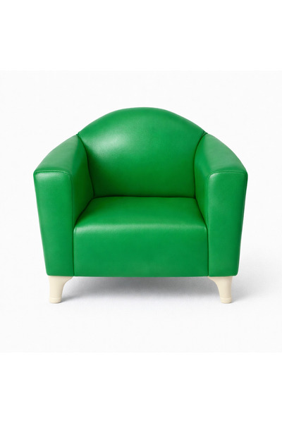 ROSSAVO Deri Kaplama Çocuk Koltuğu | Kolay Temizlenen Ön Yüzey, Süet Dokulu A...