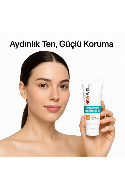 New Well SPF15+ Cilt Beyazlatıcı Krem – Argan Yağlı Leke Karşıtı Yüz Beyazlatıcı