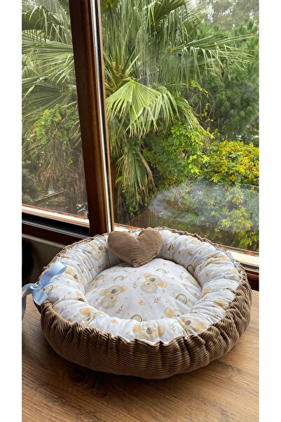 Ören Pati Pet Store Kişiselleştirilebilir Yastıklı Kedi Köpek Yatağı (55 CM B...