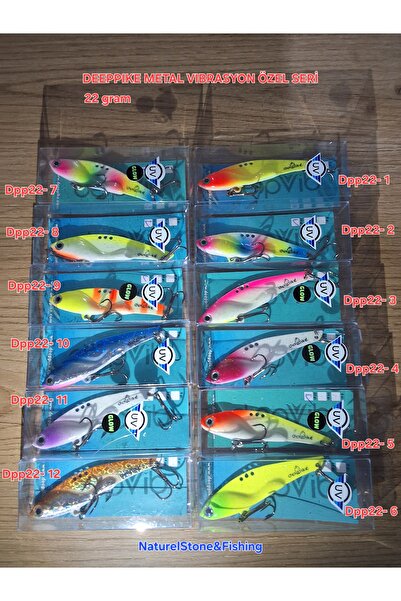 DEEPPİKE 22 gram vibrasyon maket balık - balık av malzemesi