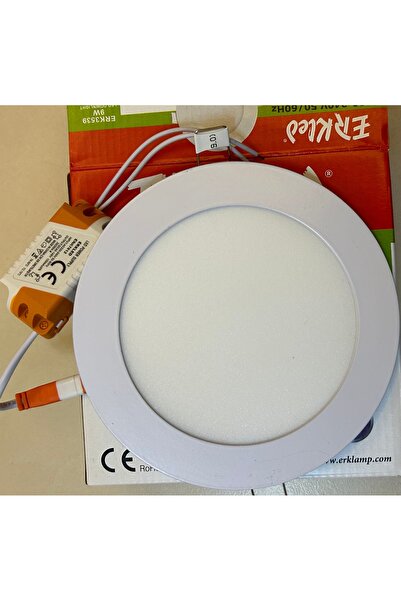 ERK 9W Led Panel Spot Beyaz Işık 2 Adet
