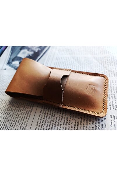 Mahfuz Pen Holder Pen Case for Your Real Leather Special Pens (for 5*6 Pens) 28 cm \ 9.5 cm Nlu173