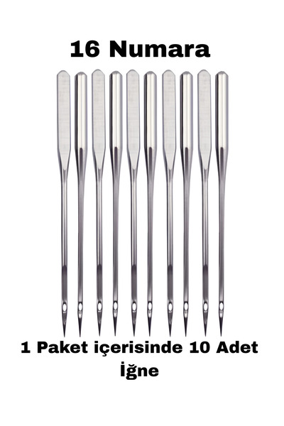 efmues Швейна машина голка 16 номер швейна голка для побутових швейних машин