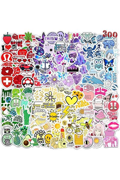 Mumoo bear 300 Pieces Vinyl Stickers