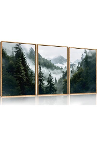 ALAYRA International لوحة فنية جدارية أنيقة تجريدية مؤطرة، مقاس 40 × 60 سم