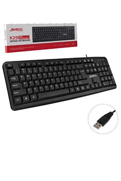 jedel K-29 Kablolu Klavye Q Türkçe