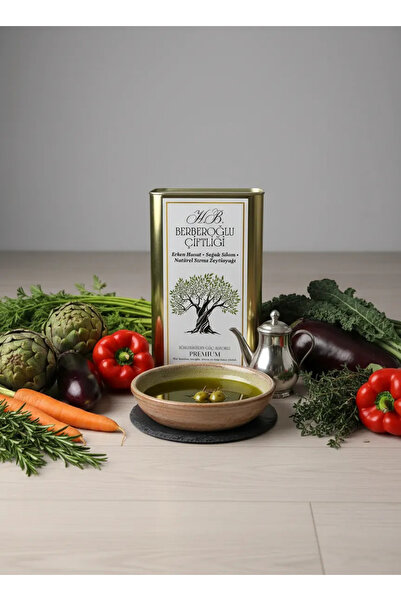 H.B Berberoğlu Çiftliği Egevera – Domat Erken Hasat Natürel Sızma Zeytinyağı ...