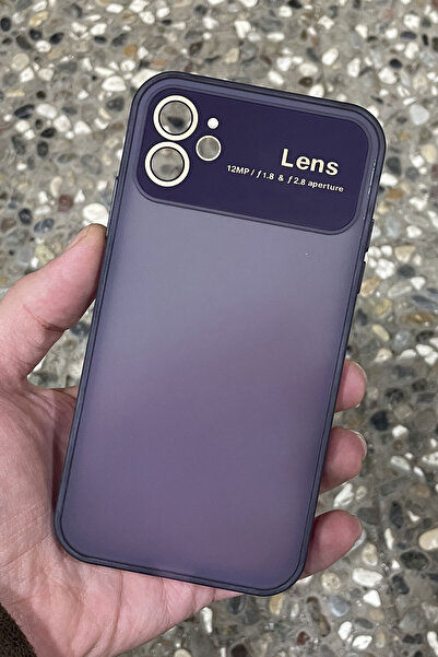 CEPSTOK غطاء سيليكون غير لامع لهاتف آيفون 11 مع حماية لعدسة الكاميرا