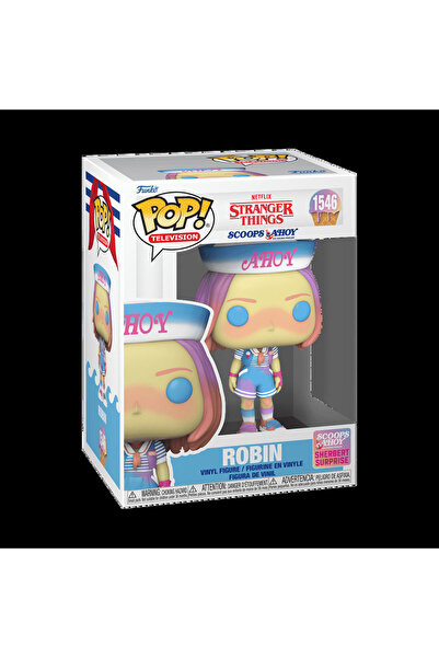 Funko Pop Stranger Things Robin Scoops Ahoy 1546 Vinyl Koleksiyon Figürü