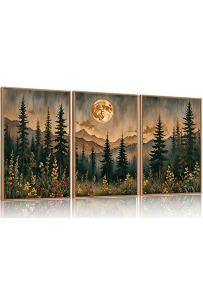 ALAYRA International لوحة فنية جدارية أنيقة تجريدية مؤطرة، مقاس 40 × 60 سم