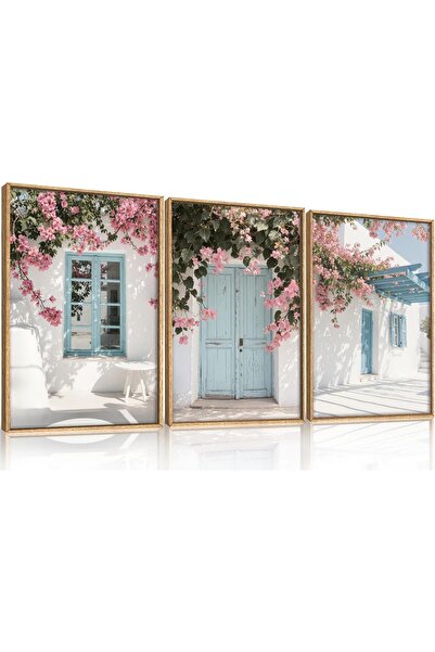 ALAYRA International لوحة فنية جدارية أنيقة تجريدية مؤطرة، مقاس 30 × 40 سم