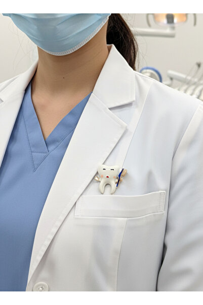 Efe Aks Diş Hekimi ve Sağlık Çalışanlarına Özel Emaye Diş Broş