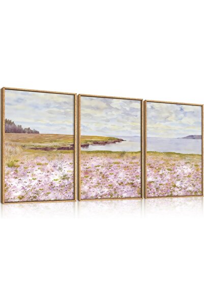 ALAYRA International لوحة فنية جدارية أنيقة تجريدية مؤطرة، مقاس 30 × 40 سم