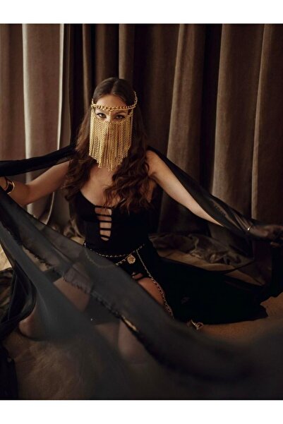 Ravinity Dansöz Peçesi, Oryantel İçin Zincir Yüz Maskesi