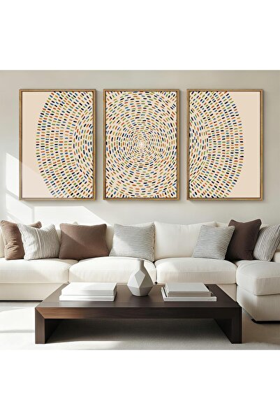 ALAYRA International لوحة فنية جدارية أنيقة تجريدية مؤطرة، مقاس 30 × 40 سم