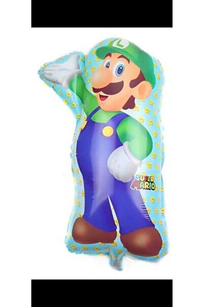 Baloncuu Super Mario Folyo Balon Doğum Günü Balonları