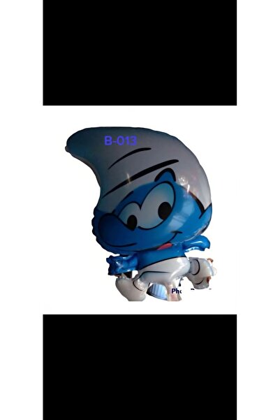 Baloncum Şirinler Folyo Balon Doğum Günü Balonları