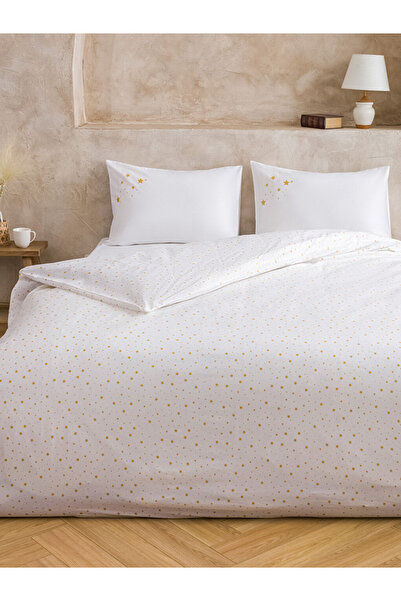 LC Waikiki Mixed Floral Patterned Double Duvet Cover Set