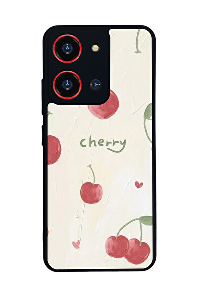 Reeder S19 Max Pro S 108MP Uyumlu Kiraz Tasarımlı Glossy Premium Kılıf