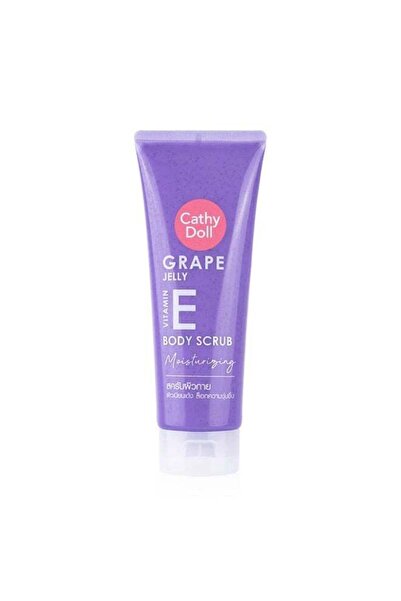 Cathy Doll مقشر الجسم بفيتامين E بنكهة جيلي العنب - مقشر للبشرة ناعمة ومرطبة ...