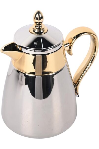 Generic 0.35L stainless steel thermal thermos, keeps drinks hot for 10 hours, modern design, rust-resistant