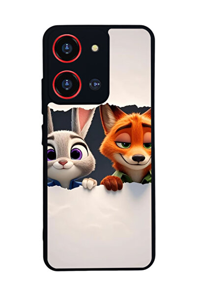 Reeder S19 Max Pro S 108MP Uyumlu Zootropolis Tasarımlı Glossy Premium Kılıf