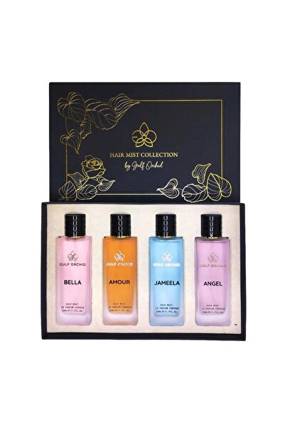 Gulf Orchid مجموعة عطور الشعر من جولف أوركيد - 4 عطور