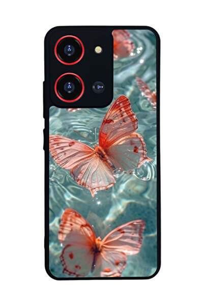 Reeder S19 Max Pro S 108MP Uyumlu Kelebek Tasarımlı Glossy Premium Kılıf