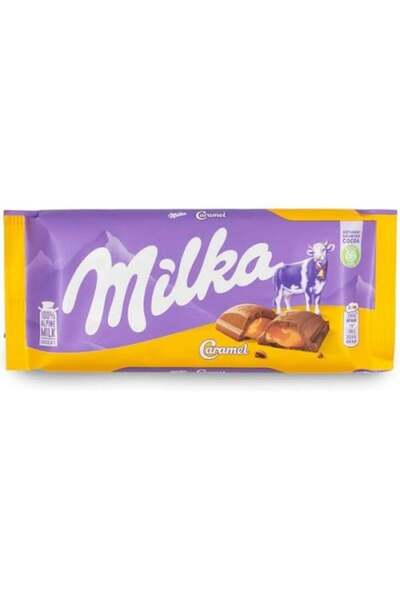 Malika ألواح الكراميل 100 غرام