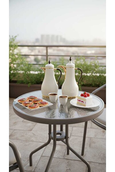 Generic Luxury Royal Design 1 Liter Tea and Coffee Thermos Set