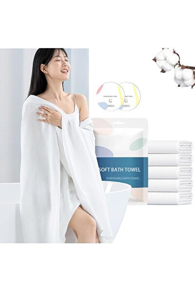 The Bros 5 Pack Disposable Bath Towels