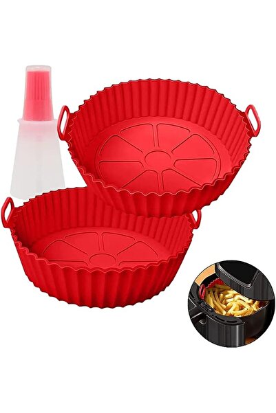 Promass Air Fryer Silicone Pot, Silicone Liners Food Safe Non Stick