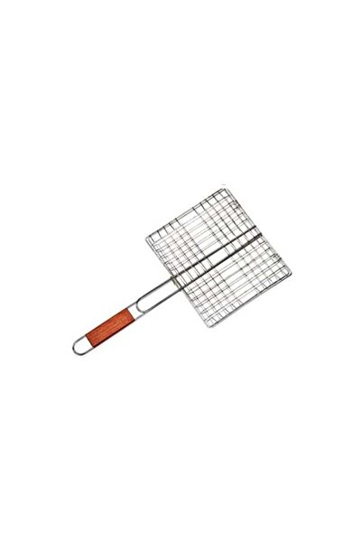 Promass BBQ Grill Basket With Wood Handle