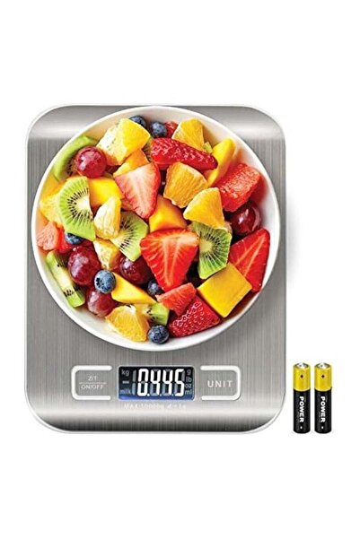 Promass ميزان طعام رقمي، ميزان مطبخ رفيع متعدد الوظائف من الفولاذ المقاوم للص...