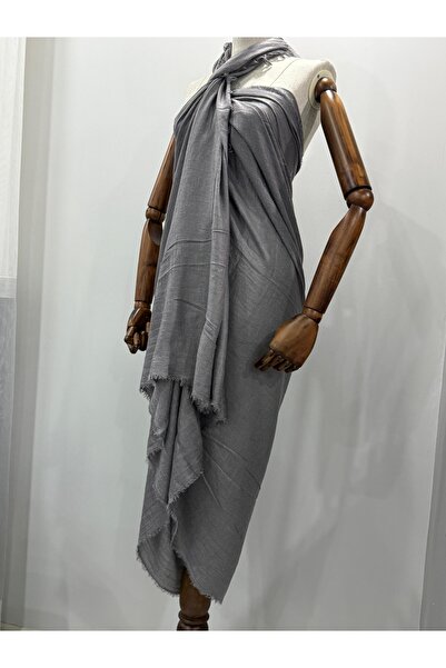 GÜMRÜKÇÜ Viscose Cotton Modal Fabric Pareo Prayer Shawl