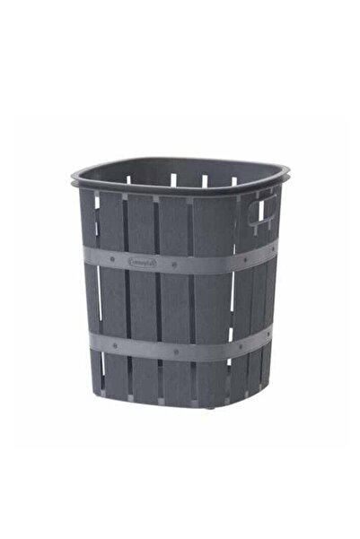 Cosmoplast Cedargrain Laundry Bin Grey 33L