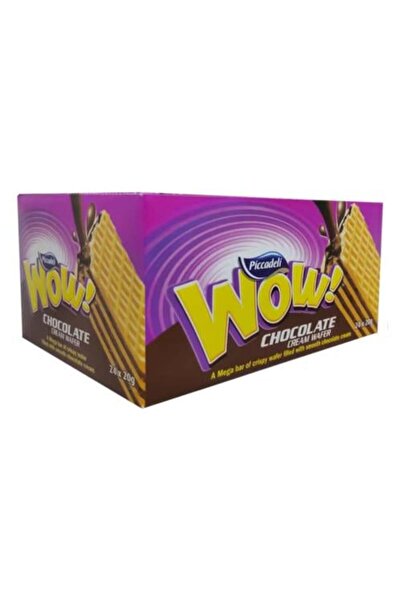 FO رقائق واو مع كريمة الشوكولاتة - من بيكاديلي، 24 قطعة × 20 غرام