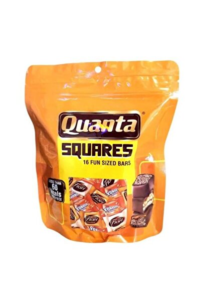 QUANTA مربعات شوكولاتة صغيرة الحجم (16 قطعة)