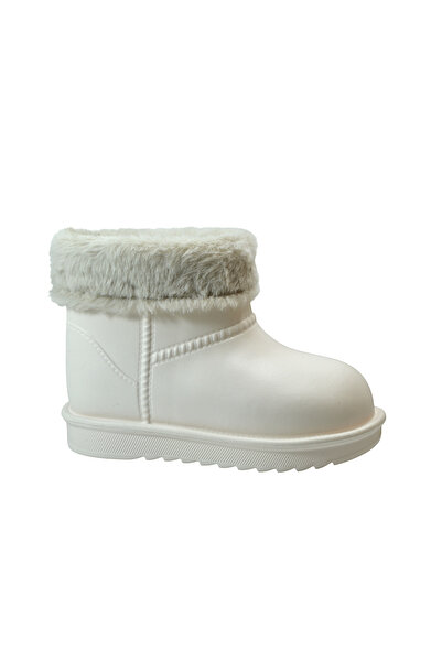 Onlo Ayakkabı Kd.990 Plastic Fur Waterproof Girls' Rain Boots