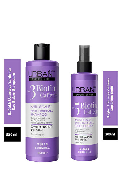 Urban Biotin Kafein Dökülme Karşıtı Hızlı Uzamaya Yardımcı 350 ML ŞAMPUANI & ...