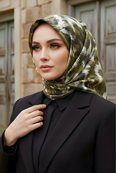 İmajButik وشاح قطني رقمي ناعم من ياجي جرين إيشيهان