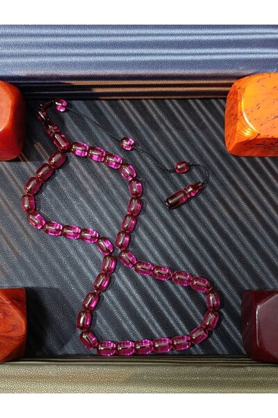 Anemore Collection سبحة من حجر العقيق الناري، أفضل هدية لأحبائك