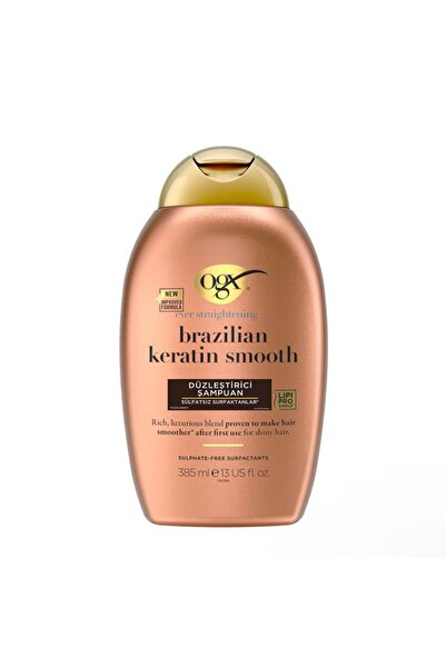 Onarıcı Şampuan Straightening Brazilian Keratin Smooth Sulfate-Free Shampoo 3...