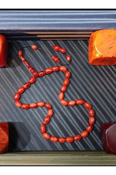 Anemore Collection سبحة من حجر العقيق الناري، أفضل هدية لأحبائك